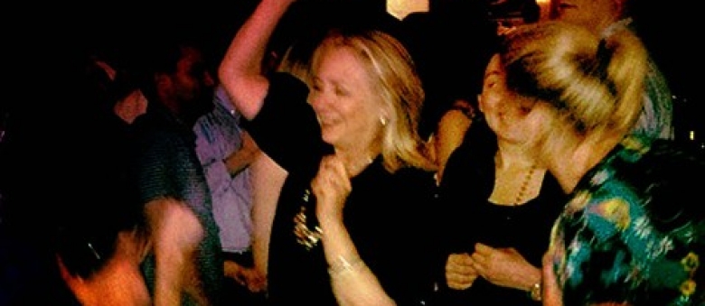 Hillary Clinton Parties In Colombia